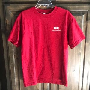 Simply Southern Gameday Collection Tee Red M $24!!